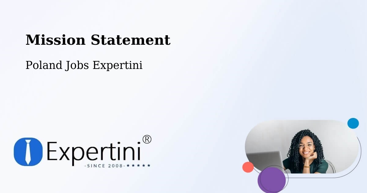 Corporate Mission – Stryszawa - Poland Jobs Expertini